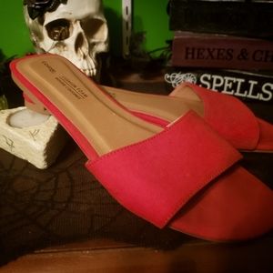 Classic Chic Red Flats